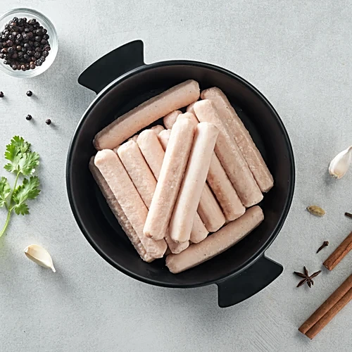 Chicken Sausage - Plain — 500g pack