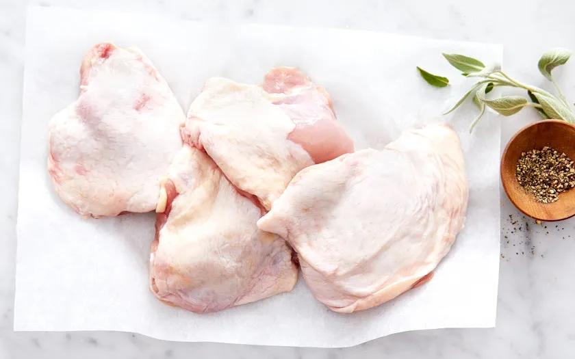 Chicken Thigh with Skin — 500g pack