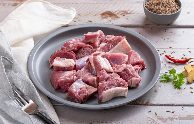 Mutton Rump Curry Cut — 500g pack
